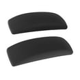 thumbnail image 1 of 2x Arm Rest Cushions Washable Reusable ,Comfortable Support Breathable Soft Removable Portable for Office Chair ,Gaming Chair Home Computer Chair , Black, 1 of 8