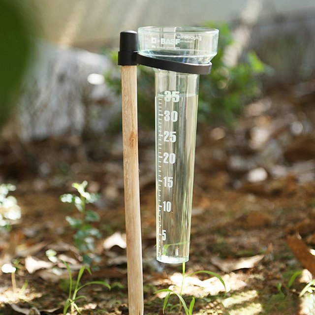 Copa de medición de pluviómetros al aire libre hasta la lluvia de hasta 35 mm Medición de la taza del jardín de la lluvia al aire libre para medir y recolectar agua de lluvia