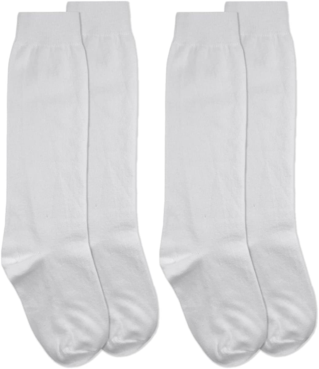 Jefferies Socks Boys Nylon Dress Knee High Socks 2 Pair Pack 