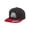Black/Red, variant on Classic Adjustable Snapback Hat - Black/Grey
