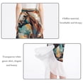 thumbnail image 2 of Horse Stylish Chiffon Summer Dresses for Women - Beach Attire, 2 of 6