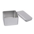 thumbnail image 4 of Paquete de 5 Caja de Almacenamiento de Metal perfecl Caja de lata cuadrada vacía 90x90x55mm, 4 of 8