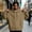 Khaki, variant on Oversized Hoodie Men Vintage Casual Hooded Sweatshirt Midweight Fleece Big & Tall Available Fashion Outdoor Gym Sports Blouse