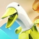 thumbnail image 1 of Pato Plátano Con Rociador Pequeño Para La Playa Y La Diversión Al Aire Libre, Juguete Acuático Con Frutas, 1 of 5
