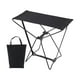 thumbnail image 4 of Taburete Plegable Portátil, Taburete de Camping con Bolsa de Transporte, Taburete Plegable Ligero para Campamento, Taburete Plegable, Reposapiés para Negro, 4 of 8