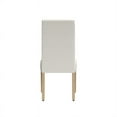thumbnail image 6 of HomePop Classic Parsons Dining Chair, Set of 2, Cream, 6 of 10