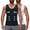 2 Packs: Black+White, variant on MANIFIQUE 2 Packs Gynecomastia Compression Shirts for Men - Sleeveless Slimming Undershirts Tummy Control and Body Shaper Tank Top