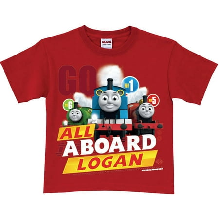 Personalized Thomas and Friends Toddler Red All Aboard