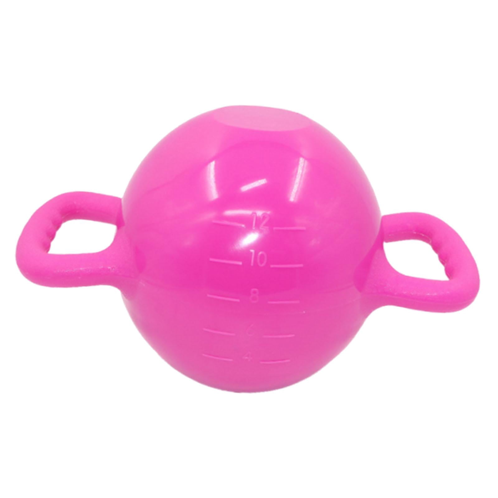 Water Filled Kettlebells Adjustable Weights Double Handle Design PVC Material for Home Gym Fitness