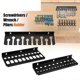 thumbnail image 3 of Wall Mount Wrench Organizer Hand Tool Holder Rail Rack Garage Workshop Hardware Tool Hanger, 3 of 5