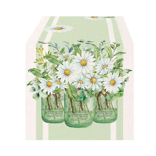 Nappe Moins de 10 Décoration de Festival d'Été Mignonne Chemin de Table en Tissu