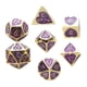 thumbnail image 2 of Juego de Dados Laterales Múltiples Baoblaze D4 D6 D8 D10 D12 D20 7 Piezas, 2 of 7
