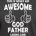 thumbnail image 3 of CafePress - Awesome Godfather Looks Like T Shirt - Men's Classic Graphic Cotton T-Shirt, 3 of 4