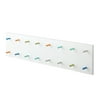 Better Homes & Gardens Wooden Dots Coat Hook, White, 23 lb Limit