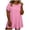 *2-Pink, variant on VBVC Women's Plus Sleeveless Ruffled Mini Dress,Ladies Summer Flowy A-Line Dress,Business Work Dress For Women,Red,L-5XL