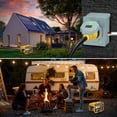 thumbnail image 2 of BDFHYK 15FT 30 Amp RV Extension Cord with Generator Inlet Box, NEMA L14-30P to 14-30R Heavy Duty Waterproof Outdoor Extension Cord for RV, ETL Listed 10AWG 125/250V, 2 of 9