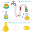 thumbnail image 4 of Alberca infantil Fuxion Chapoteadero Inflable con rociadores 170cm azul, 4 of 4