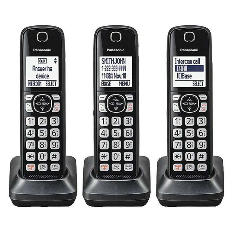 Panasonic KX-TG6724, Pack 4 telefonos inalámbricos