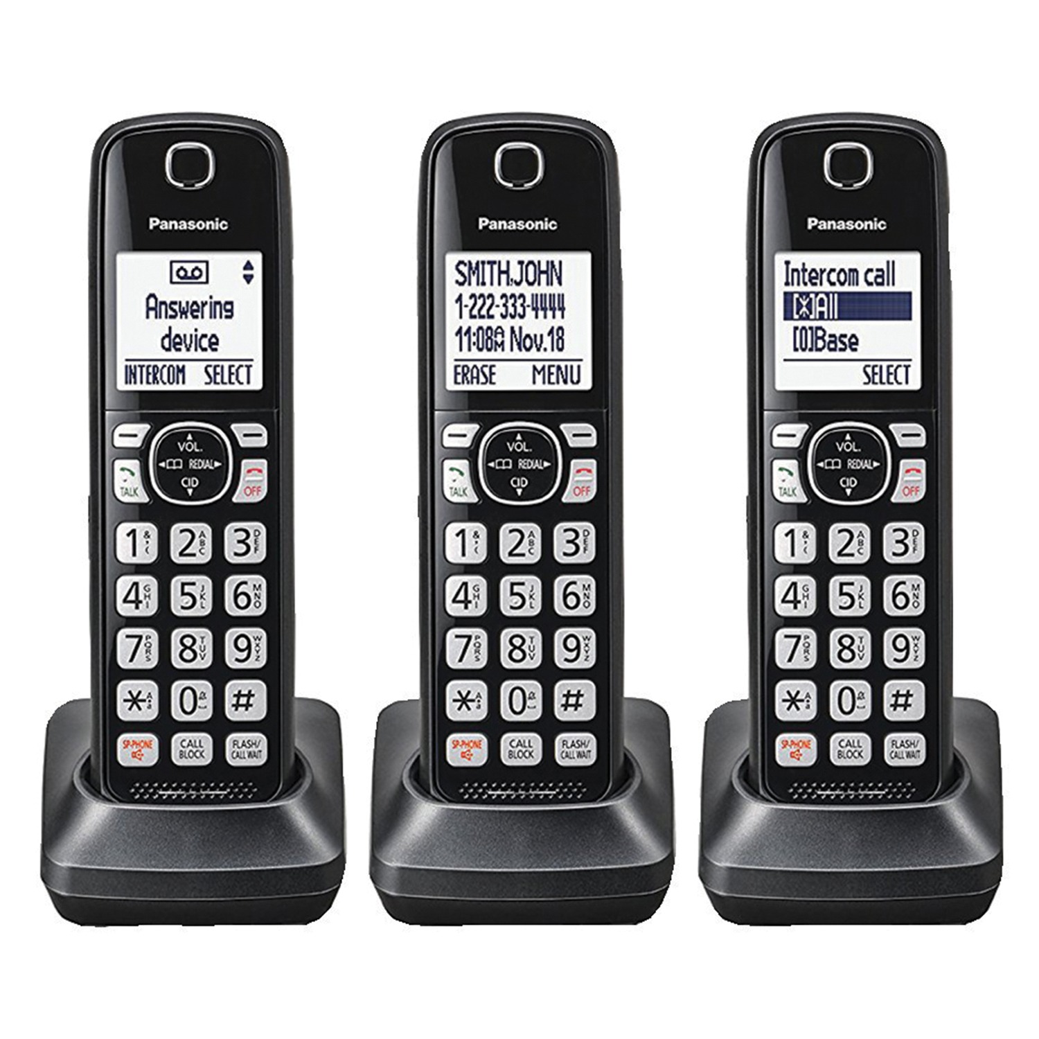 Panasonic KX-TGF570S Main Base Unit Only – For KX-TGF575S Cordless Phone System