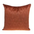 thumbnail image 1 of Parkland Collection PILL21345P Aleta Transitional Burnt Orange Square Throw Pillow, 1 of 6
