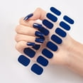 thumbnail image 1 of Semi Cured Gel Nails Art Stickers Fashion Solid Color Manicure Decal UV LED Lamp Need Gel Nail Decals Nail Sticker Decoration, 1 of 4