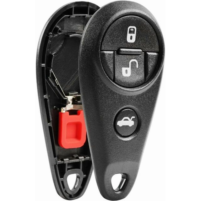 Key Fob Keyless Entry Remote Shell Case & Pad fits Subaru 2006-2007 B9 Tribeca / 2009-2010 Forester / 2007-2009 Impreza / 2005-2007 Legacy / 2006-2007 Outback