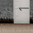 thumbnail image 6 of Luxe Weavers Modern Farmhouse Smoke 9x12 Washable Area Rug, Anti-Slip Diamond Pattern Carpet, 6 of 10