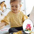 thumbnail image 3 of Juguete realista de carrito de compras para niños y niñas de 3 años de edad rosa con comida Sunnimix Juguetes de carro de la compra, 3 of 8