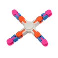 thumbnail image 2 of Juguete De Cadena De Descompresión De Cuatro Esquinas Cadena De Inteligencia Portátil Deformación Gyro Cadena De Bricolaje Juguetes Interactivos Para Irritabilidad Ansiedad Insomnio Kearding FN008348-03, 2 of 6