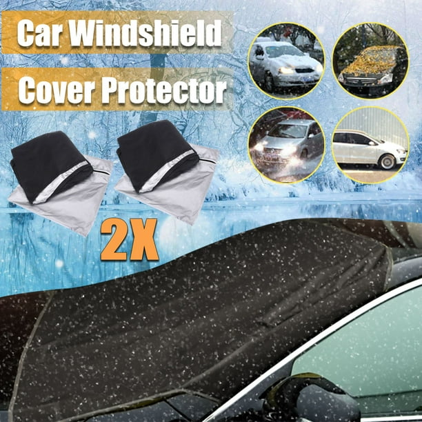 1/2Pcs Car Truck SUV Car Windshield Cover Auto Window Windshield Windscreen Cover UV Sun