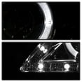 thumbnail image 7 of For Smoked 2009-2010 Toyota Corolla Halo Projector Headlights w/Daytime DRL LED, 7 of 7