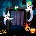 thumbnail image 3 of Costway 7.5FT Halloween Inflatable Archway Blow-up Festive Decoration for Backyard Porch, 3 of 10