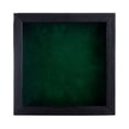 thumbnail image 2 of 8x8 Distressed Black Shadowbox Frame - Interior Size 8x8 with 1" Usable Depth - Forest Green Acid-Free Suede Backing, 2 of 5