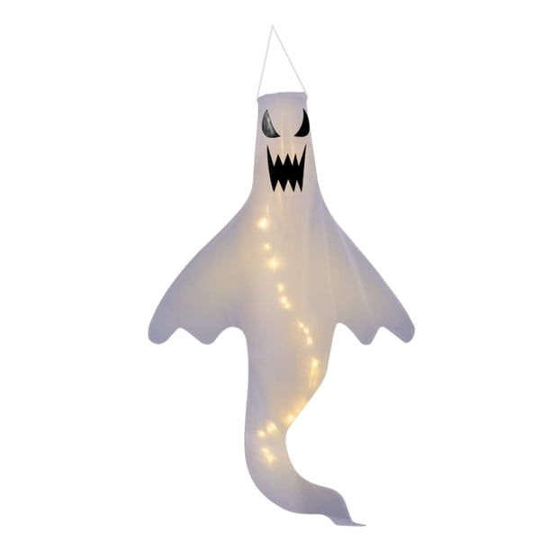Mangas Viento Fantasma Halloween Manga Al Aire Libre LED Con Luces