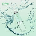ETHME Burst Water Flosser Toothbrush Upgrade 4in1 Oral Rinse with 3