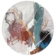 thumbnail image 4 of SAFAVIEH Aria Deena Abstract Area Rug, Ivory/Red, 8' x 10', 4 of 9