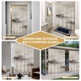 thumbnail image 5 of Grey Brown Shower Curtain - Water Repellent Fabric Shower Curtains Washable, Retro Country Abstract Ombre Aesthetic Decorative Polyester Cloth Bathroom Curtains Modern Bath Decor 72"x84", 5 of 8