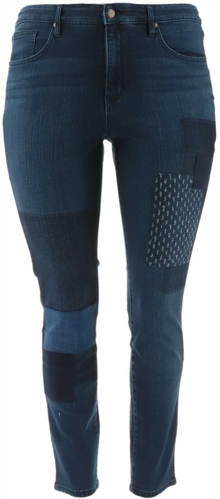 Martha Stewart Patchwork 5-Pocket Ankle 
