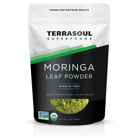 Terrasoul Superfoods Organic Moringa Powder, 12.0