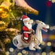 thumbnail image 4 of Adorno navideño acrílico 2D de Santa Claus White Dragon - Colgante plano para el árbol o la pared, 4 of 6