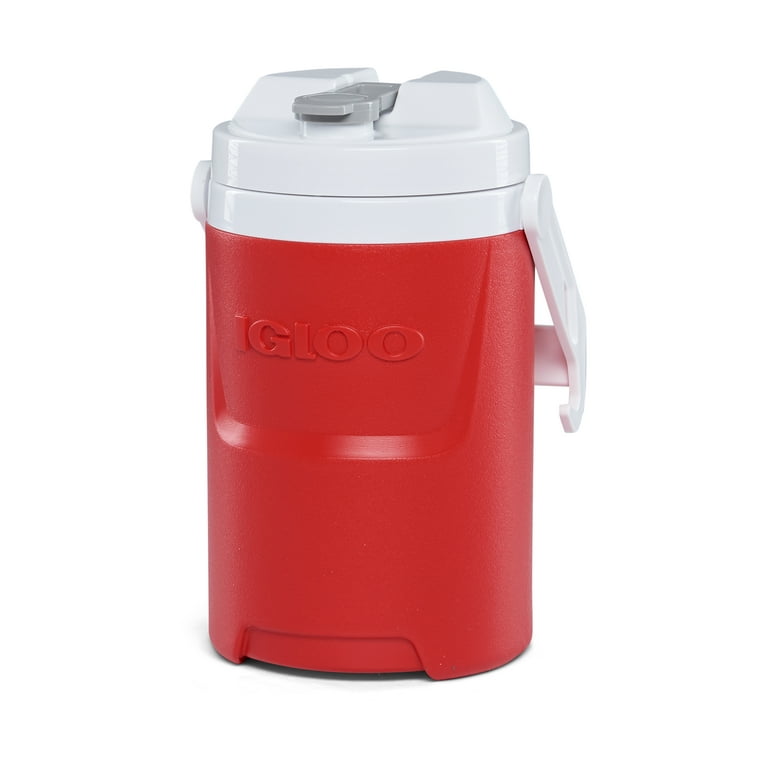 Igloo 1/2- Gallon Sport Beverage Jug with Hooks - Red