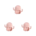 thumbnail image 3 of Kearding Soporte para cepillo de Montado en la pared Universal Soporte organizador de doble ranura Estilo cactus Estante para el hogar Accesorio Type1 NO1, 3 of 6
