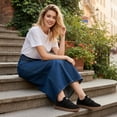 thumbnail image 2 of Ecetana Walking Shoes for Women Casual Shoes with Lace-Up Suede Low-Top Sneakers, 2 of 5