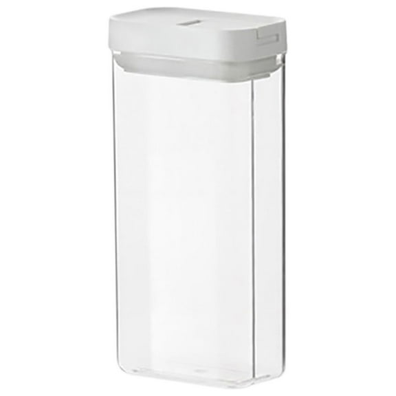 Yatlte Airtight Food Storage Containers with Lids, Airtight Lid Easy Lock Top Stackable, Plastic Canister Jar for Pantry Kitchen Fridge Organizer Pasta Protein Powder Spice