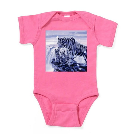 

CafePress - White Tigress And Her Cubs Body Suit - Cute Infant Bodysuit Baby Romper - Size Newborn - 24 Months