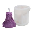 thumbnail image 3 of Silicone Candle Making Model, Epoxy Casting Home Ornaments Clay Crafts Table Centerpiece Figurine DIY Soap , for Crafting Tool, 3 of 10