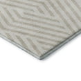 thumbnail image 4 of Addison Rugs Mayfield Washable Transitional Geometric Ivory Rectangle Rug, 2'6" x 3'10", 4 of 6