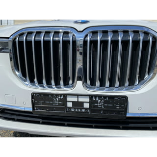 iJDMTOY No Drill Front Bumper Tow Hook License Plate Mounting Bracket  Adapter Kit Compatible with BMW E82 E88 128i 135i 1M E39 E90 E91 E92 E93  328i