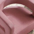 thumbnail image 4 of Armchair Accent Chair, Velvet, Pink, Modern Contemporary Urban Design, Living Lounge Room Hotel Lobby Hospitality, 4 of 9