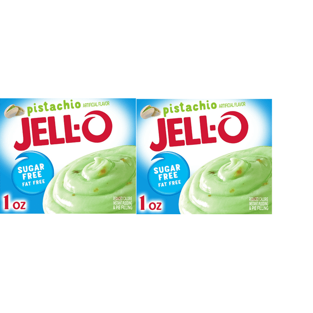 JellO Pistachio Sugar Free & Fat Free Instant Pudding & Pie Filling